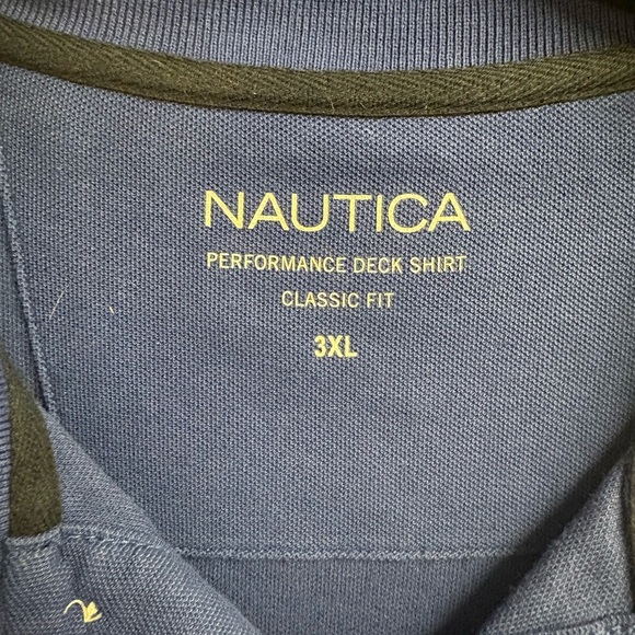 Nautica Navy Blue Shirt Size 3XL - Picture 2 of 3